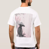 "Timeless Japan" Old School Japanisch Ästhetik T-S T-Shirt (Rückseite)