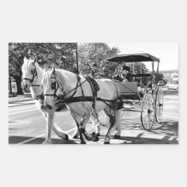 Timeless Journey Rechteckiger Aufkleber