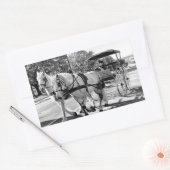 Timeless Journey Rechteckiger Aufkleber (Umschlag)