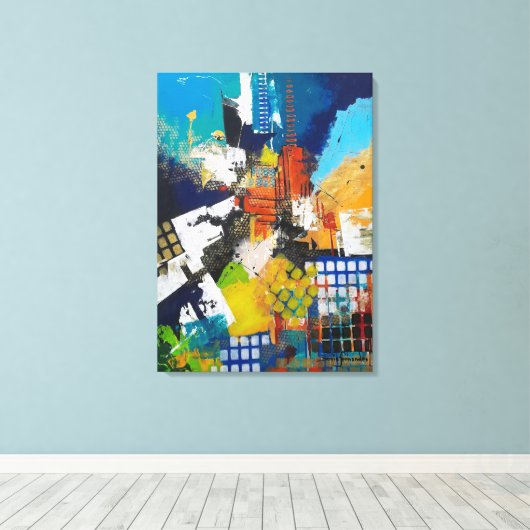 Timeless Leinwanddruck (Insitu (Holzboden))