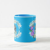 Timeless love story azure tasse (Zentrum)