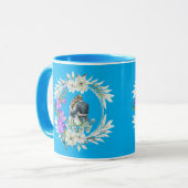 Timeless love story azure tasse (Vorderseite Links)