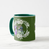 Timeless love story forest green tasse (Vorderseite Links)