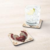 "Timeless Love Wings" Getränkeuntersetzer (Rechte Seite)