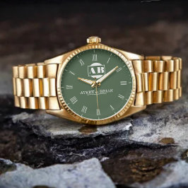 Timeless Minimalist Customizable Couple’s name Armbanduhr