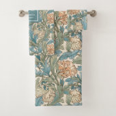 Timeless Morris Inspiriert Personalisiert Badhandtuch Set (Insitu)