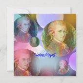 Timeless Mozart Music Grußkarten (Vorderseite)
