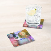 Timeless Mozart Music Rechteckiger Pappuntersetzer (Vor Ort)