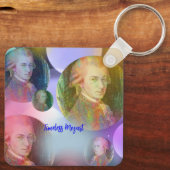 Timeless Mozart Music Schlüsselanhänger (Rückseite)