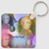 Timeless Mozart Music Schlüsselanhänger (Rückseite)