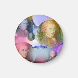 Timeless Mozart Music Schlüsselanhänger Magnet