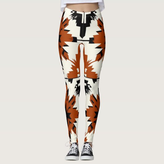 Timeless Navajo Geometrics Leggings (Vorderseite)