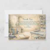 Timeless Physical Therapy Graduate Dankeskarte (Vorderseite)