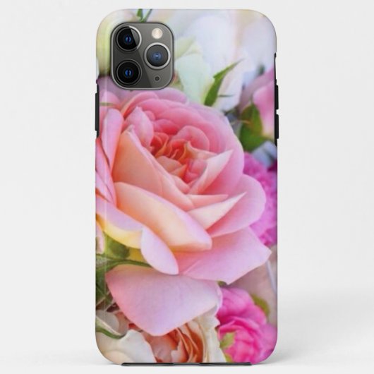Timeless Pink Rose iPhone Case (Rückseite)