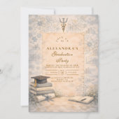 Timeless Psychology Graduation Einladung (Vorderseite)