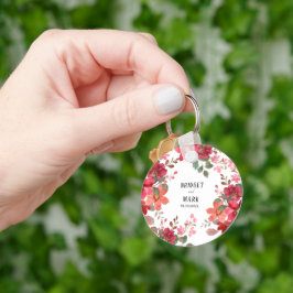 Timeless Red Wedding Schlüsselanhänger