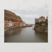 Timeless Staithes: Where the Beck Meets the Sea Postkarte (Vorderseite)
