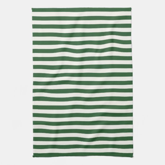 Timeless Stripes Green Geschirrtuch (Vertikal)