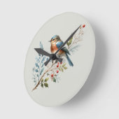 Timeless Tweet Runde Wanduhr (Winkel)