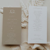 Timeless Vines Monogram Crest Beige Programm