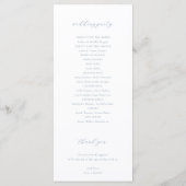 Timeless Vines Monogram Crest Dusty Blue Programm (Rückseite)