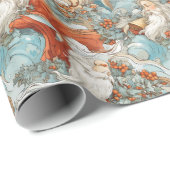 Timeless Vintage Weihnachten Geschenkpapier (Rolleneckpunkt)