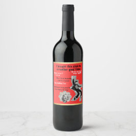 Timeless Wine Labels for Nostalgic Moments! Weinetikett