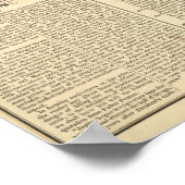 Timeline Gomerians oder Celtes Poster (Ecke)