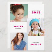 Timeline XL Foto Abschluss Ankündigung (Vorne/Hinten)