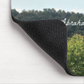Timely Zitat von Abraham Lincoln Mousepad (Ecke)