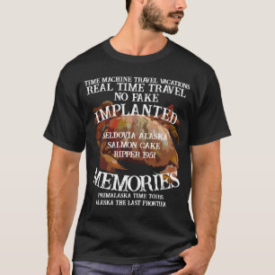 TimeMachine Lachs-Kuchen-Mörder Mord Urlaub AK T-Shirt