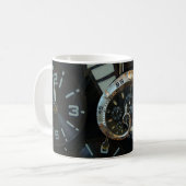 Timepiece Kaffeetasse (Vorderseite Links)