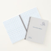 Timepiece- Minimalist Marriage Union Notebook Notizblock (Innenseite)