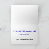 timepodz - Ich wette, Sie haben es nicht erkannt Karte (Innenseite)