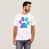 timepodz Regenbogen-Hundejahre - 99 T-Shirt (Vorne ganz)
