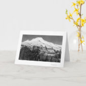 Timerline Lodge und Mt. Hood Fotograf Karte (Gelbe Blume)