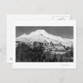 Timerline Lodge und Mt. Hood Fotograf Postkarte (Vorne/Hinten)