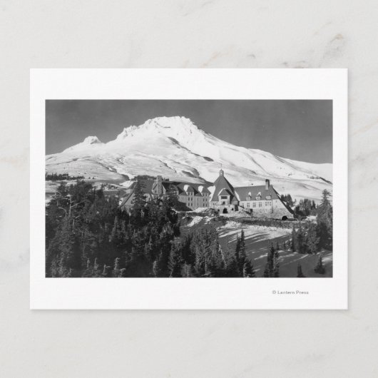 Timerline Lodge und Mt. Hood Fotograf Postkarte (Vorderseite)