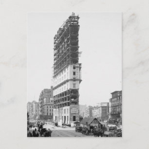 Times Gebäude Under Construction, New York: 1904 Postkarte