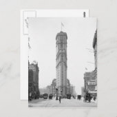 Times Square, 1908 Postkarte (Vorne/Hinten)