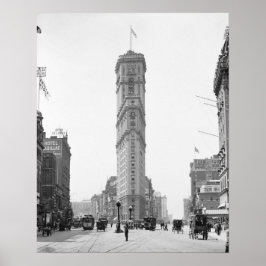 Times Square, 1908. Vintages Foto Poster