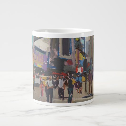 Times Square 2012 Jumbo-Tasse (Vorderseite)