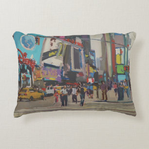 Times Square 2012 Zierkissen