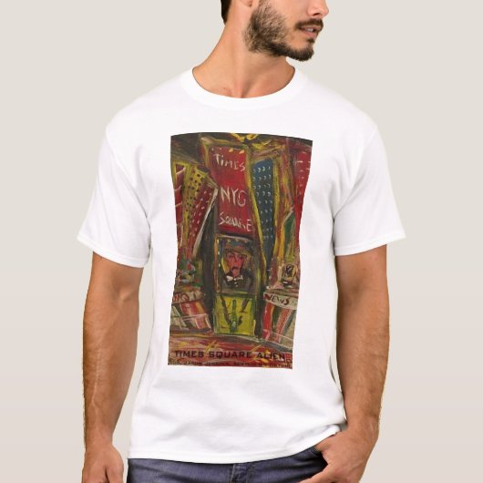 TIMES SQUARE ALIEN T-Shirt (Vorderseite)