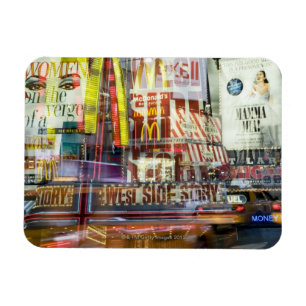 Times Square an der Dämmerung Magnet