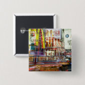 Times Square bei Twilight Button (Vorne & Hinten)