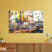 Times Square bei Twilight Leinwanddruck (Insitu (Wohnzimmer))