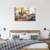Times Square bei Twilight Leinwanddruck (Insitu (Schlafzimmer))