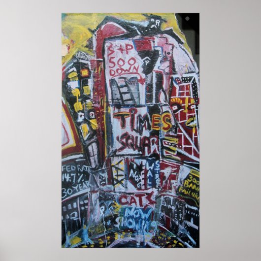 TIMES SQUARE CATS POSTER (Vorne)
