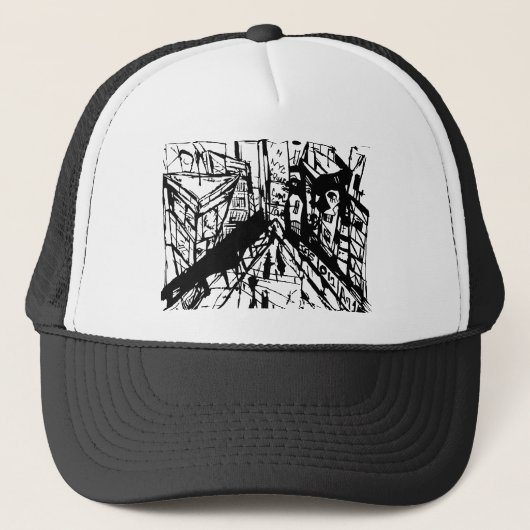 TIMES SQUARE CBD TRUCKERKAPPE (Vorderseite)